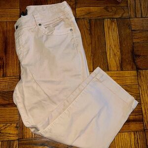 Chicos khaki crop pants size: 15